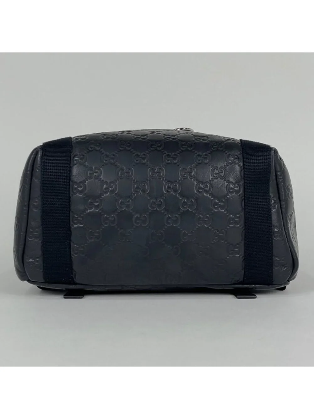 Gucci Backpack Guccissima Leather Navy